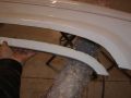 Cutting the fender