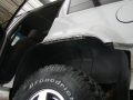 Welding the new lip on rear