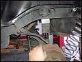 RE8003 Showing rear bump stop reassembled.