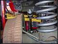 RE8003 Showing the longer sway bar end link.