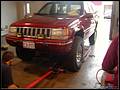 With fenders trimmed and 5 inch lift 35 inch BFGs are too big!