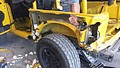 Removing more Jeep JK outer sheet metal