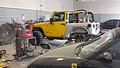 New/Old Jeep JK Quarter Panel Ready to Weld
