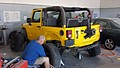 Jeep JK interior reinstalled